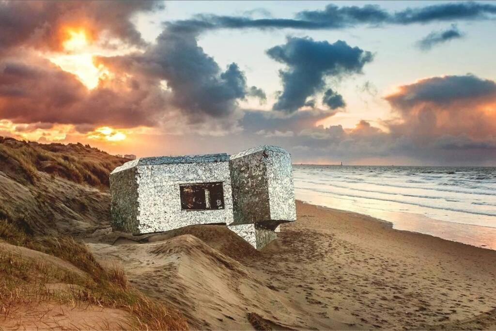 Studio COSY en bord de mer Dunkirk Exterior foto
